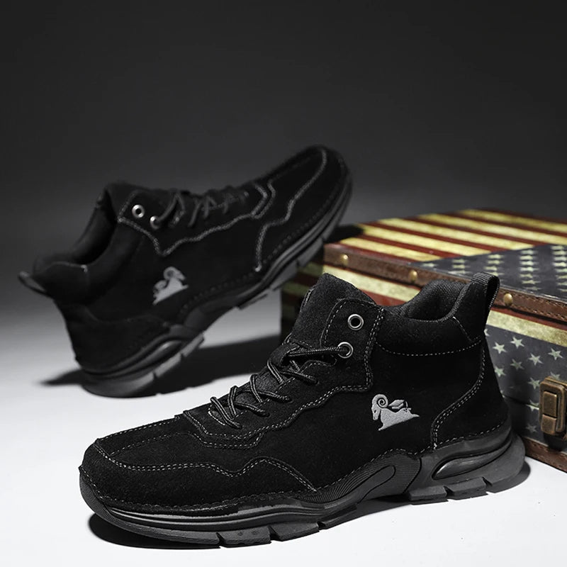 Bota Masculina De Couro L Deck