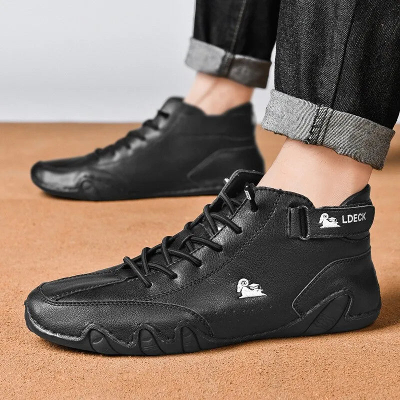 Bota Masculina Militar Deck OrtoFlex