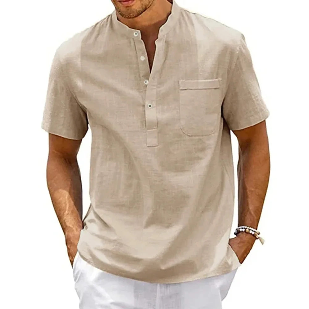 Camisa de Linho Masculina Georgio