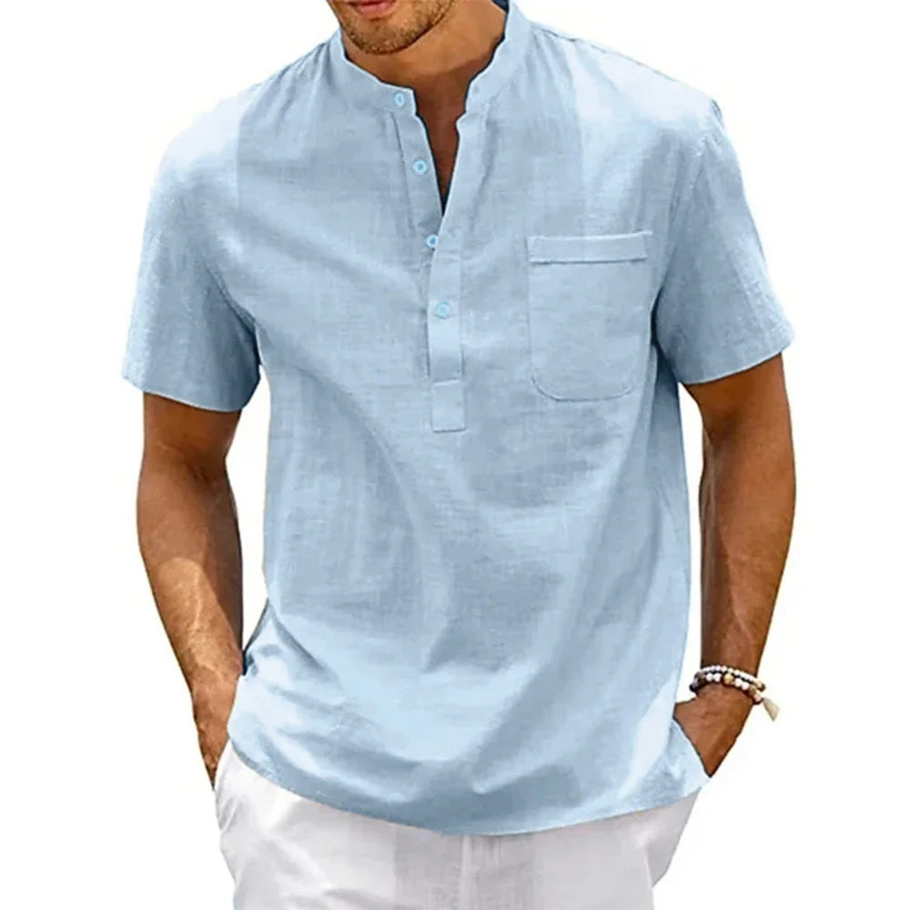 Camisa de Linho Masculina Georgio