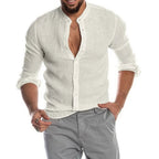 Camisa de Linho Masculina Sandeski