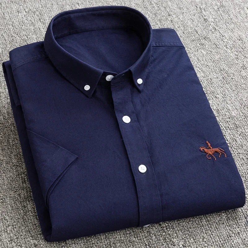 Camisa Masculina Cavalins Manga Curta