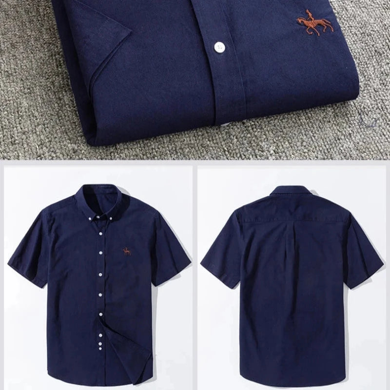 Camisa Masculina Cavalins Manga Curta