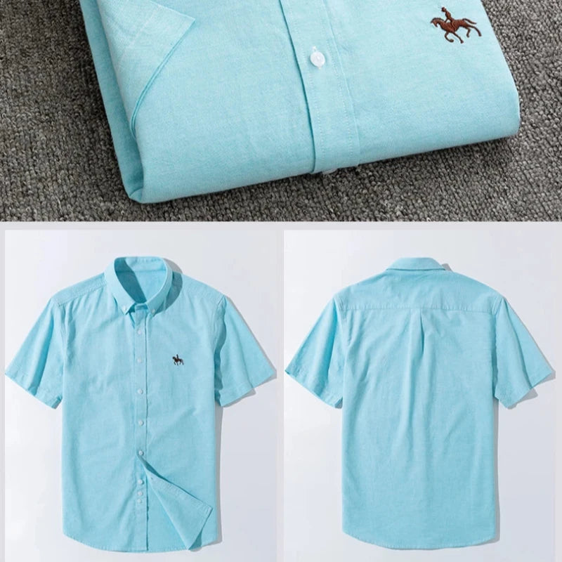 Camisa Masculina Cavalins Manga Curta