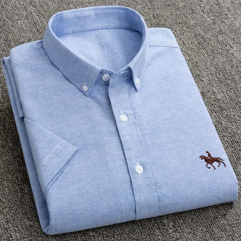 Camisa Masculina Cavalins Manga Curta