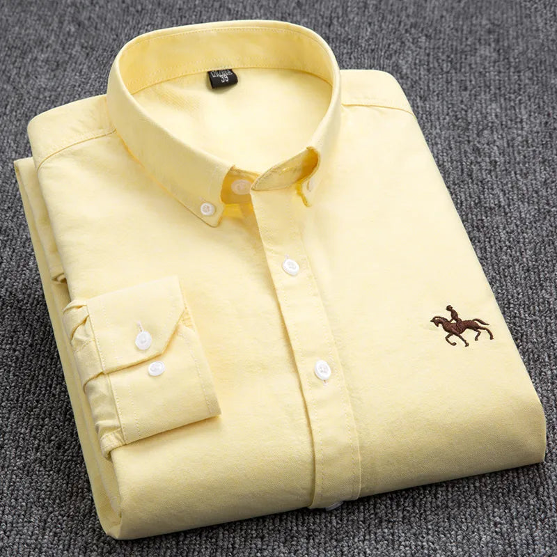 Camisa Masculina Cavalins Manga Longa
