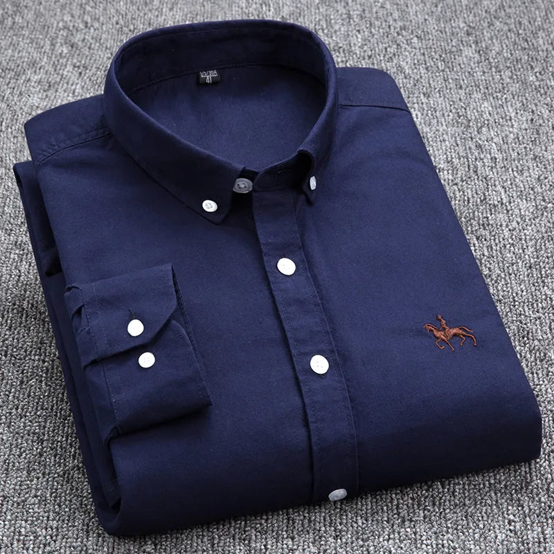 Camisa Masculina Cavalins Manga Longa