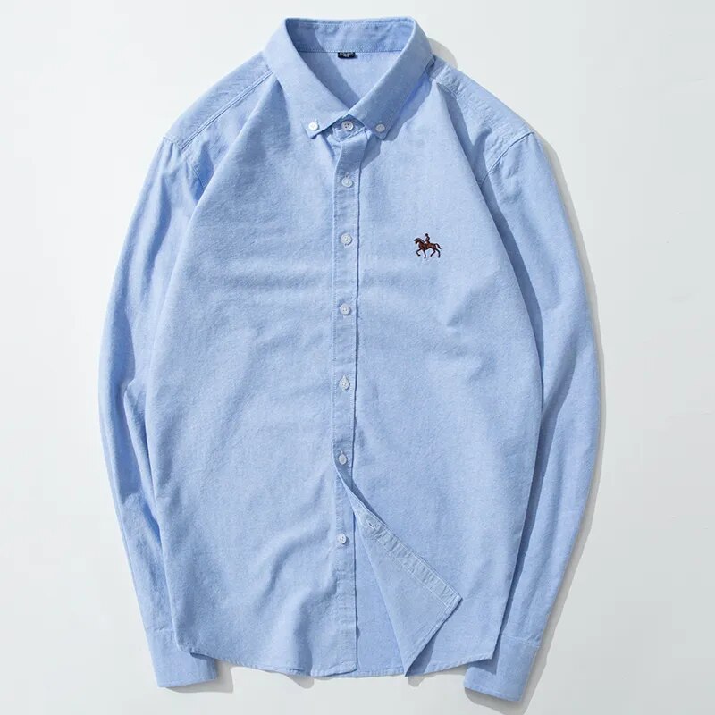 Camisa Masculina Cavalins Manga Longa