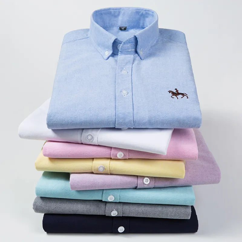 Camisa Masculina Cavalins Manga Longa