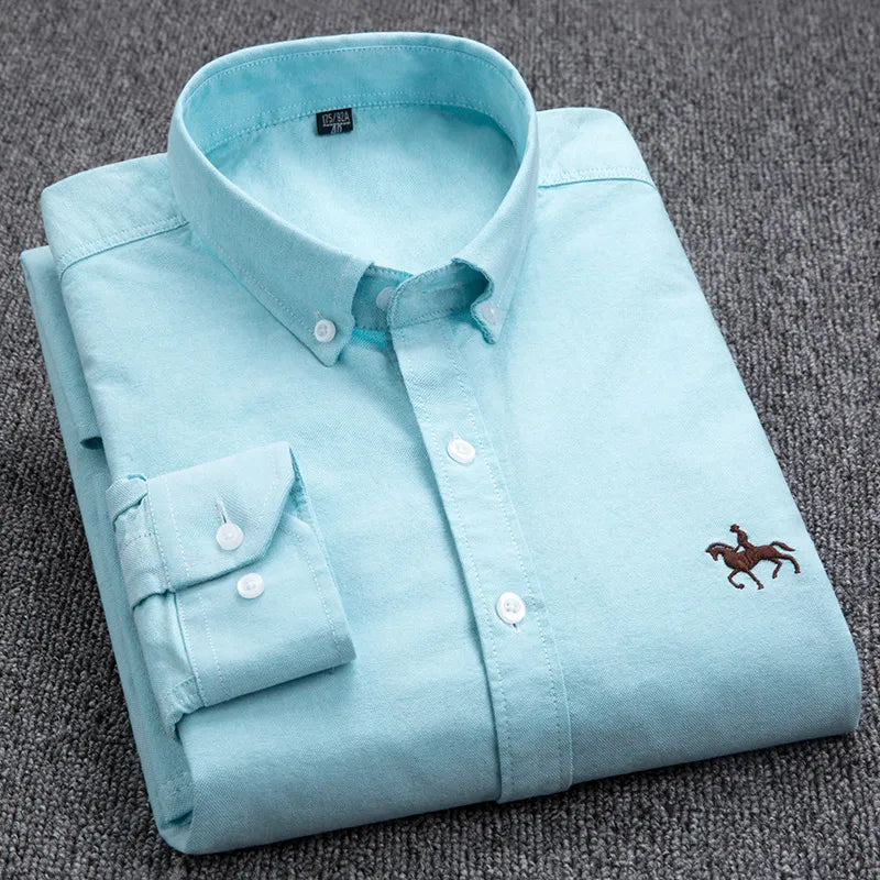 Camisa Masculina Cavalins Manga Longa