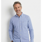 Camisa Masculina Mini Xadrez Manga Longa