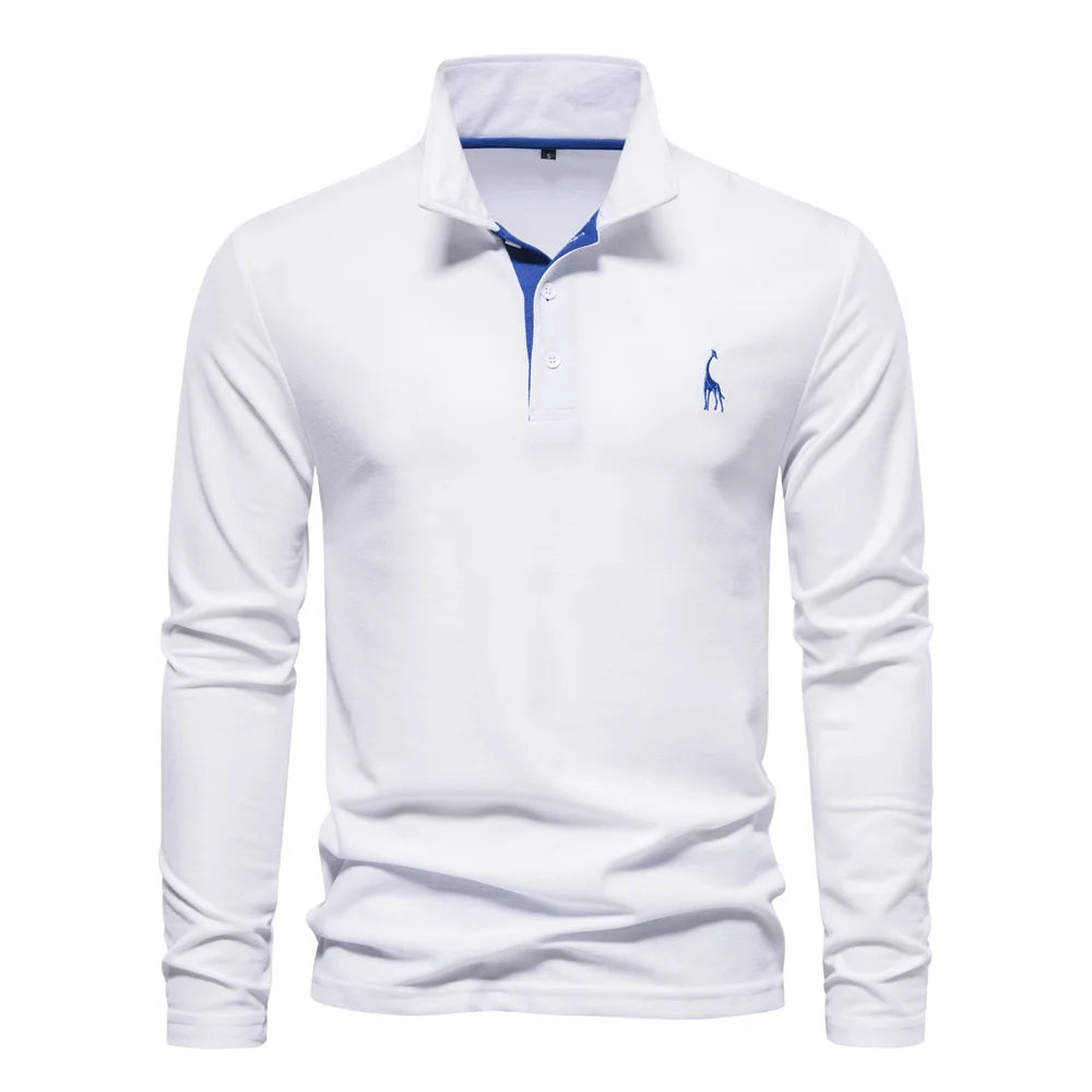 Camisa Masculina Polo Manga Longa