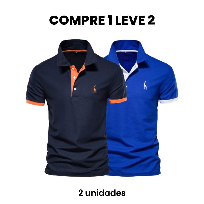 Camisa Masculina Polo Personi (Compre 1 Leve 2)