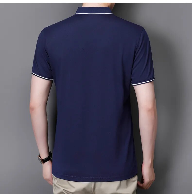 Camisa Masculina Polo Zíper