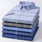 Camisa Masculina Xadrez Manga Curta