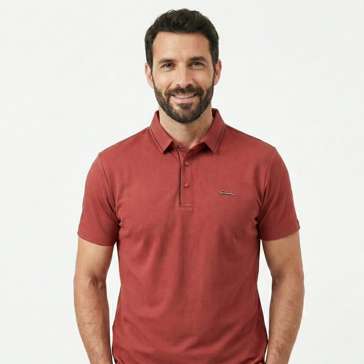 Camisa Polo Masculina Dimm