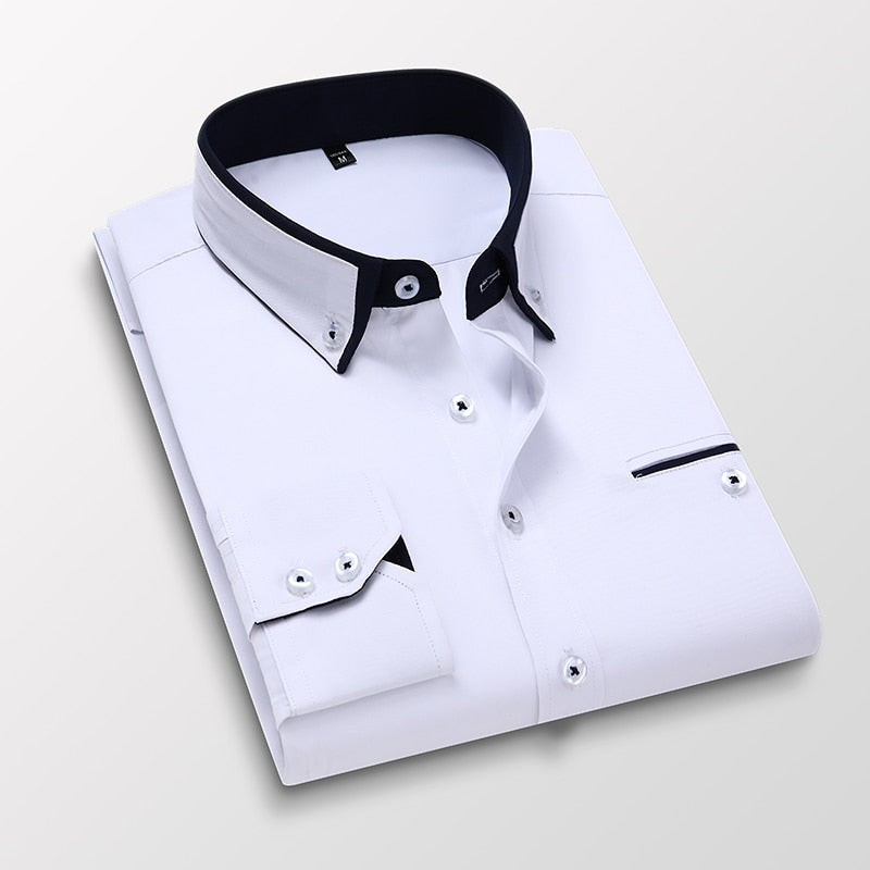 Camisa Social Plus Size Masculina Carino