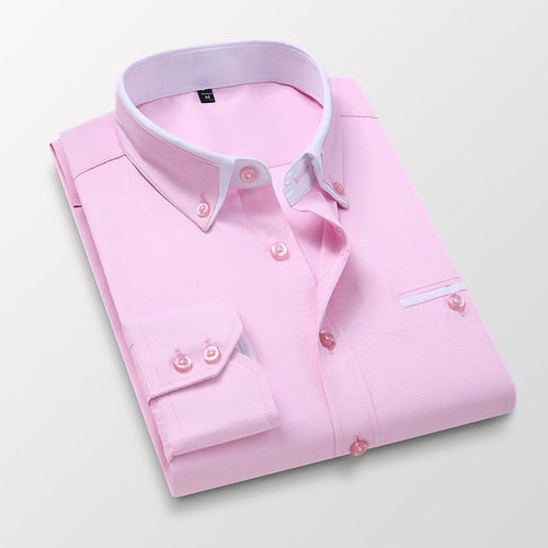 Camisa Social Plus Size Masculina Carino