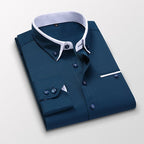 Camisa Social Plus Size Masculina Carino