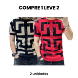 Preto e vermelho