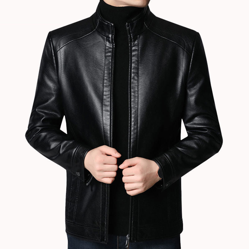 Jaqueta Masculina de Couro Kent