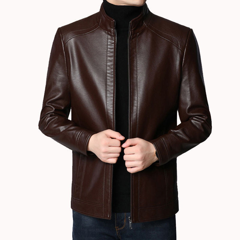 Jaqueta Masculina de Couro Kent
